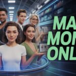 Personas creando videos con inteligencia artificial para ganar dinero online desde casa